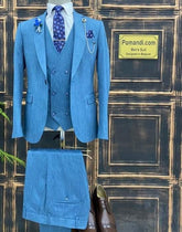 Blauw pak